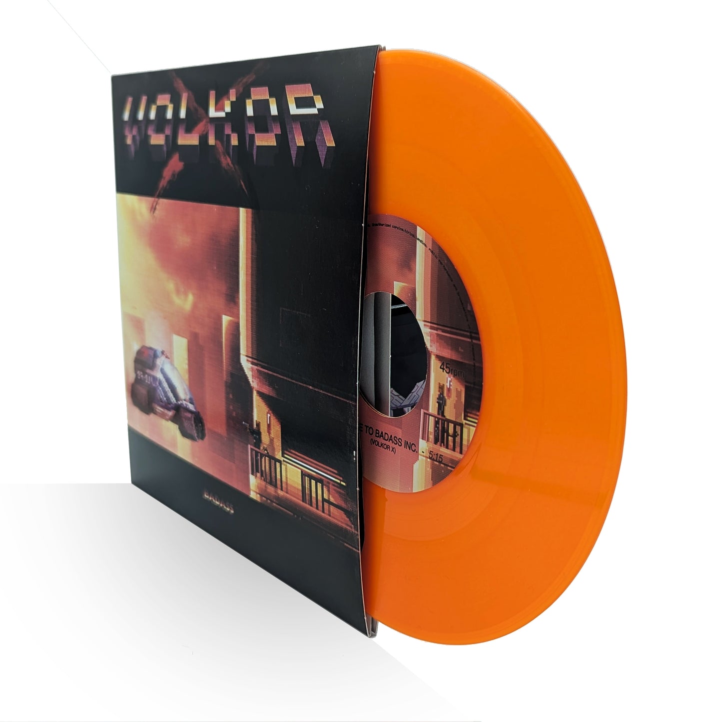 'Badass' 7" Orange Vinyl